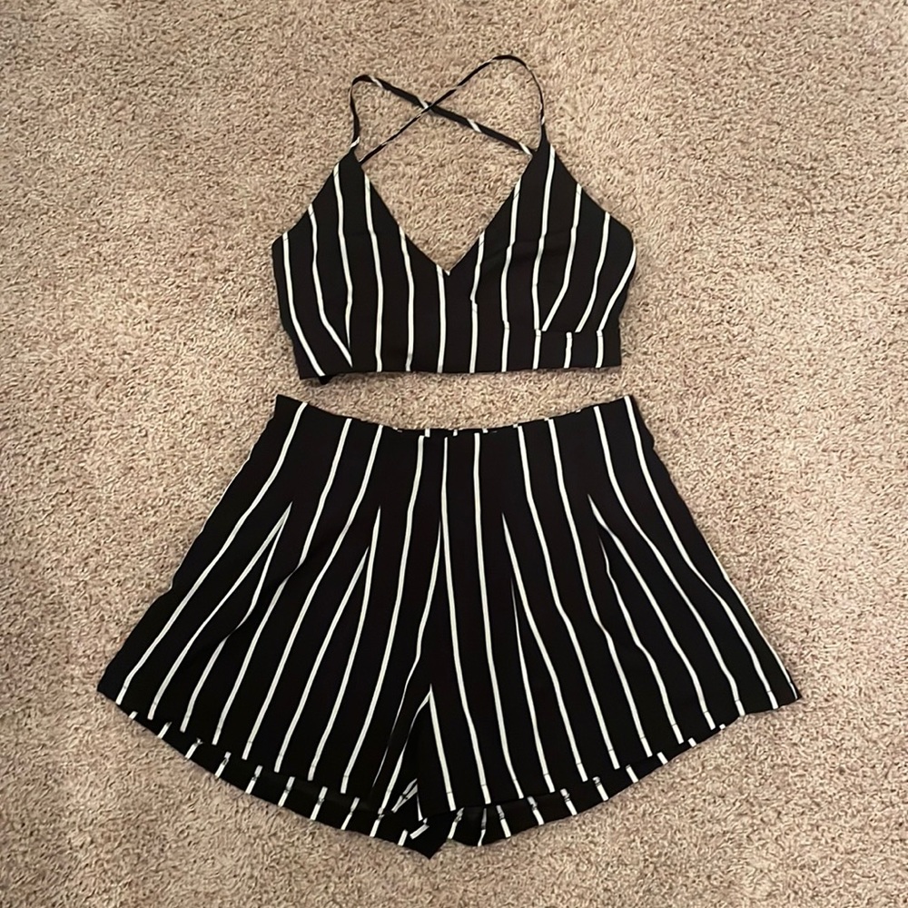 Striped Co-ord Set